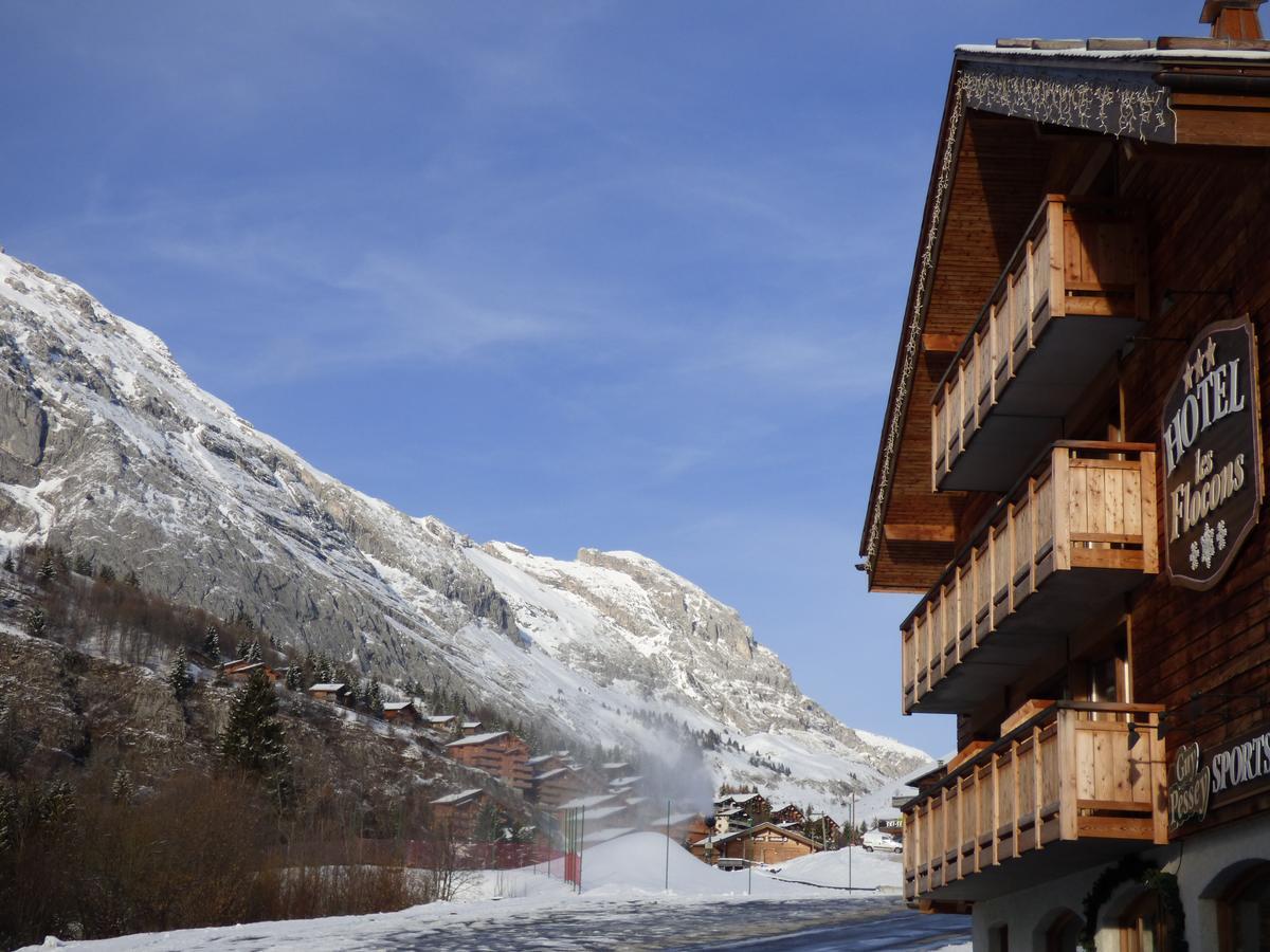 Hotel Les Flocons Le Grand-Bornand Exterior foto